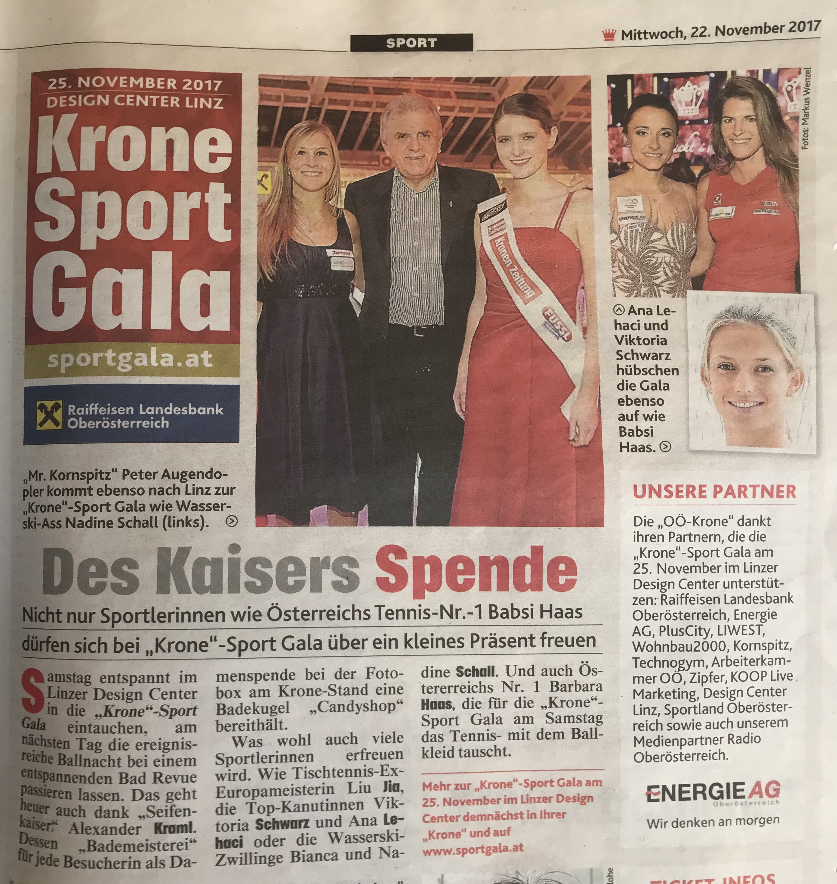 Krone Sport Gala 2017