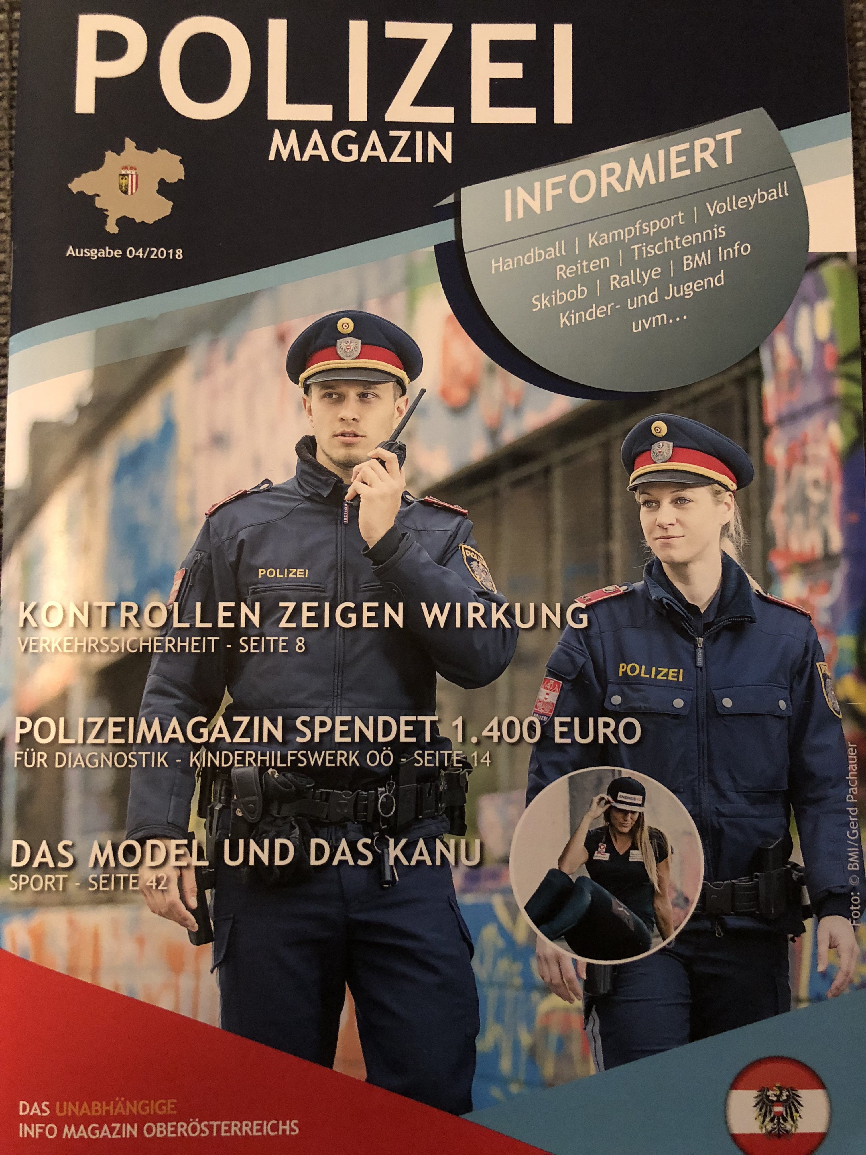 Cover Polizei Magazin
