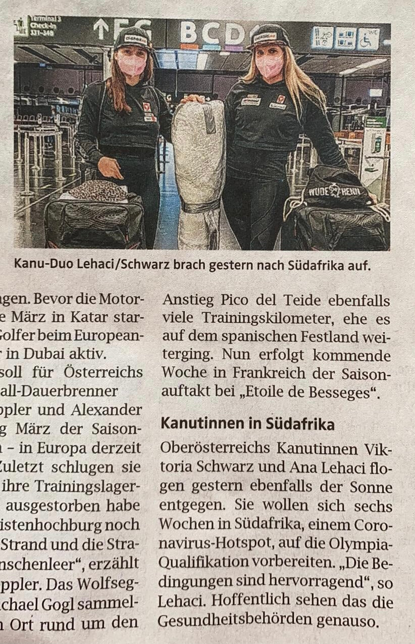 Kanutinnen in Südafrika