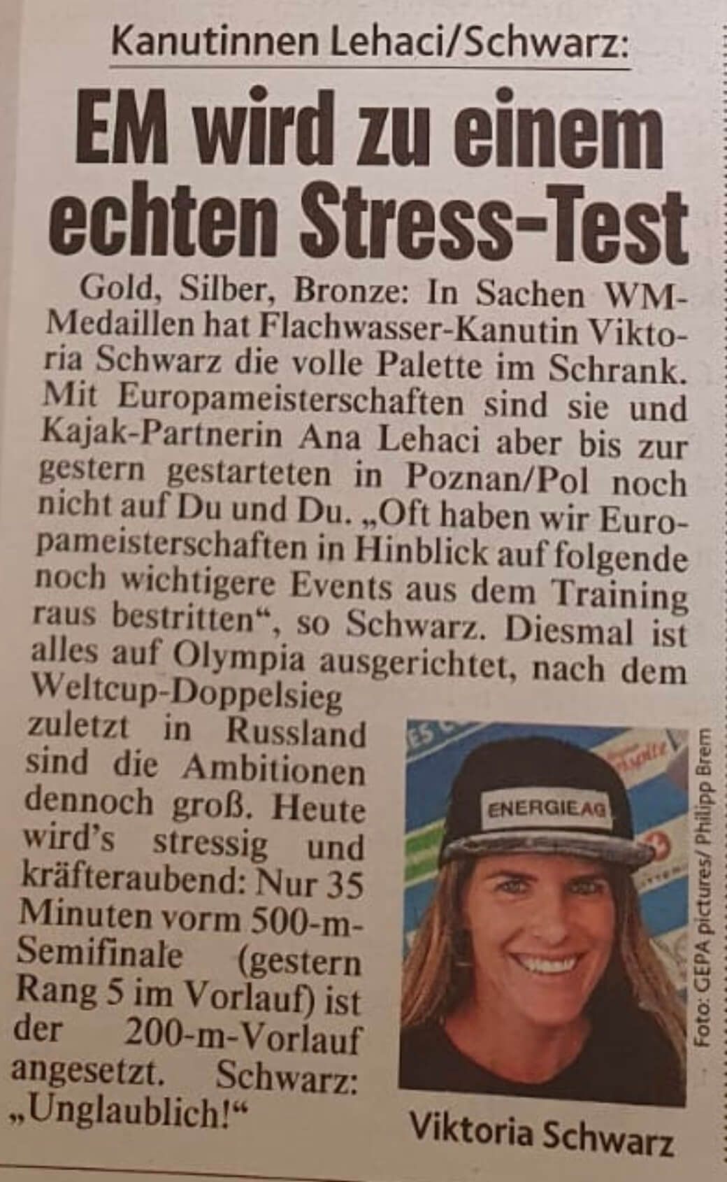 EM wird zu einem echten Stresstest